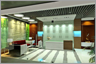 寫(xiě)字樓裝修設計 — 前臺